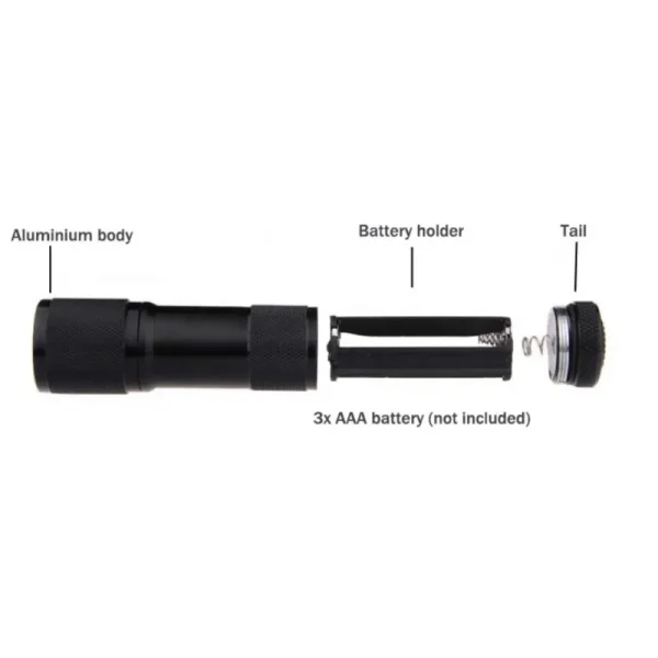 9 LED Mini Torch Light